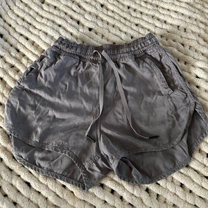 Lululemon Gray Tencel Shorts